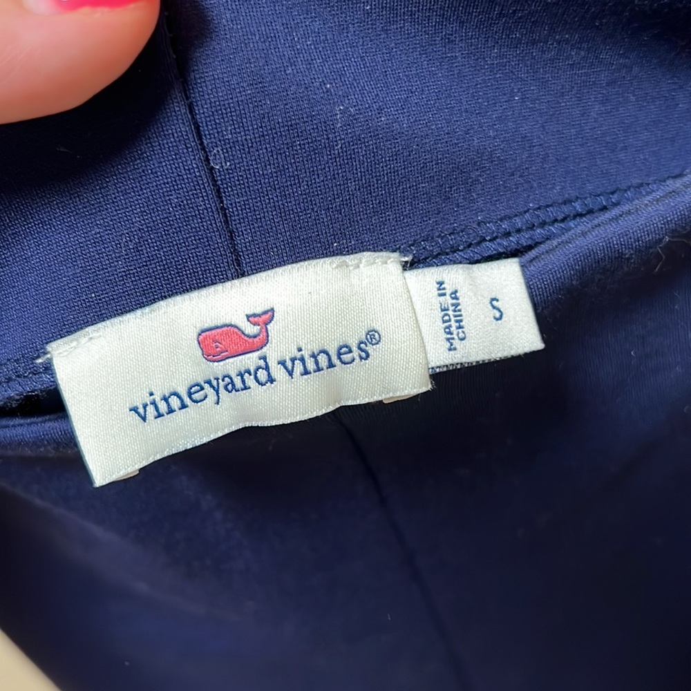 Navy Vineyard Vines Formal Skirt - Picture 3 of 3